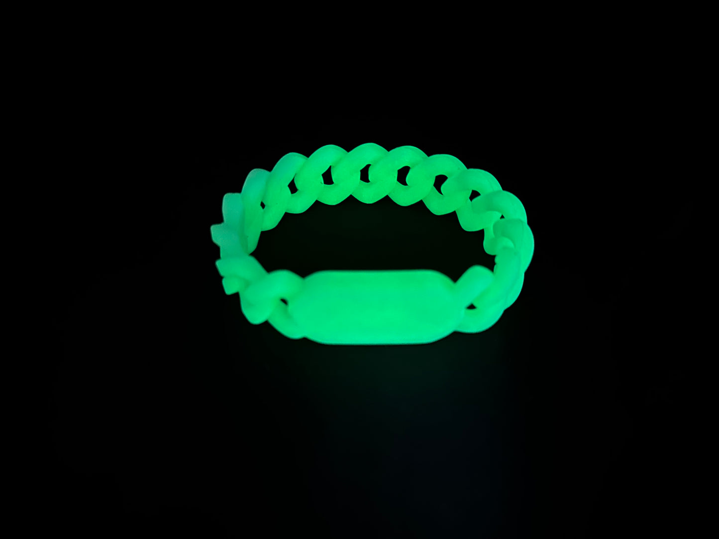 Custom Braided Glow in the Dark Bracelet