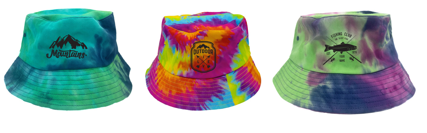 Tie Dye Bucket Hat