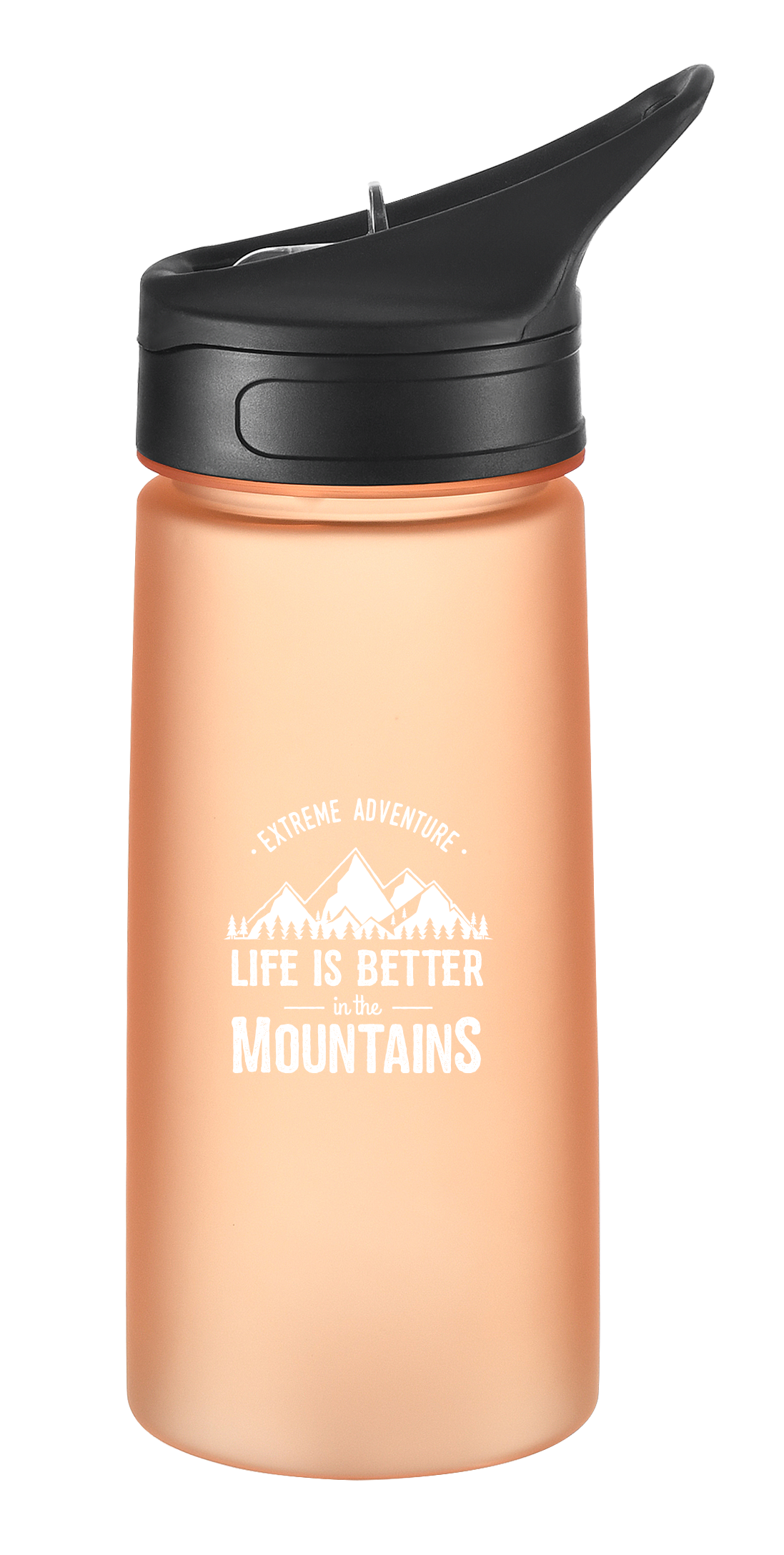 20 oz. Tritan Frosted Water Bottle with Straw