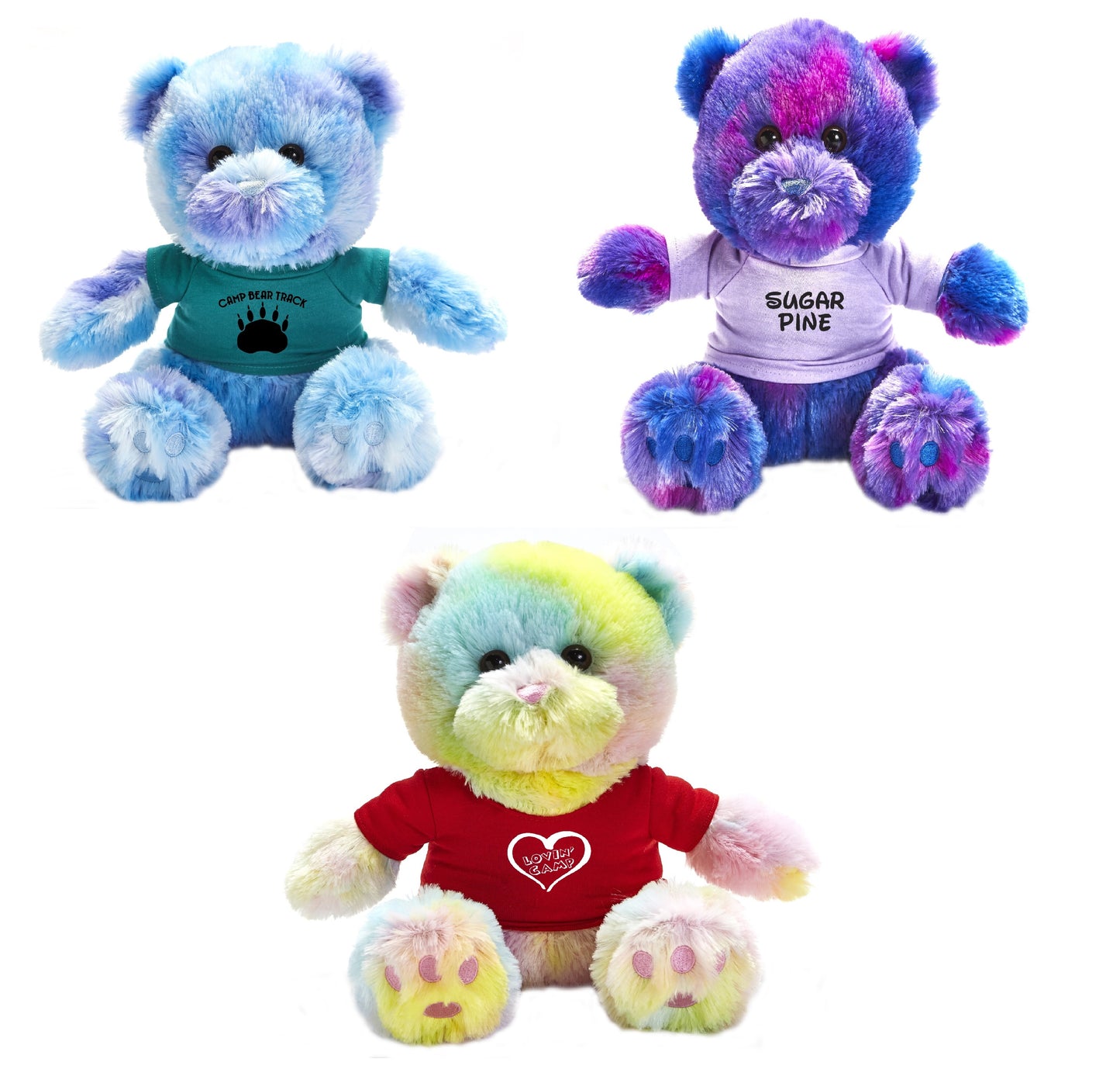 Tie Dye Izzy Bears
