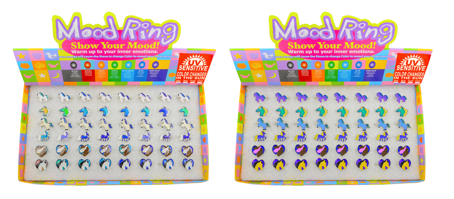 UV Mood Horse Ring