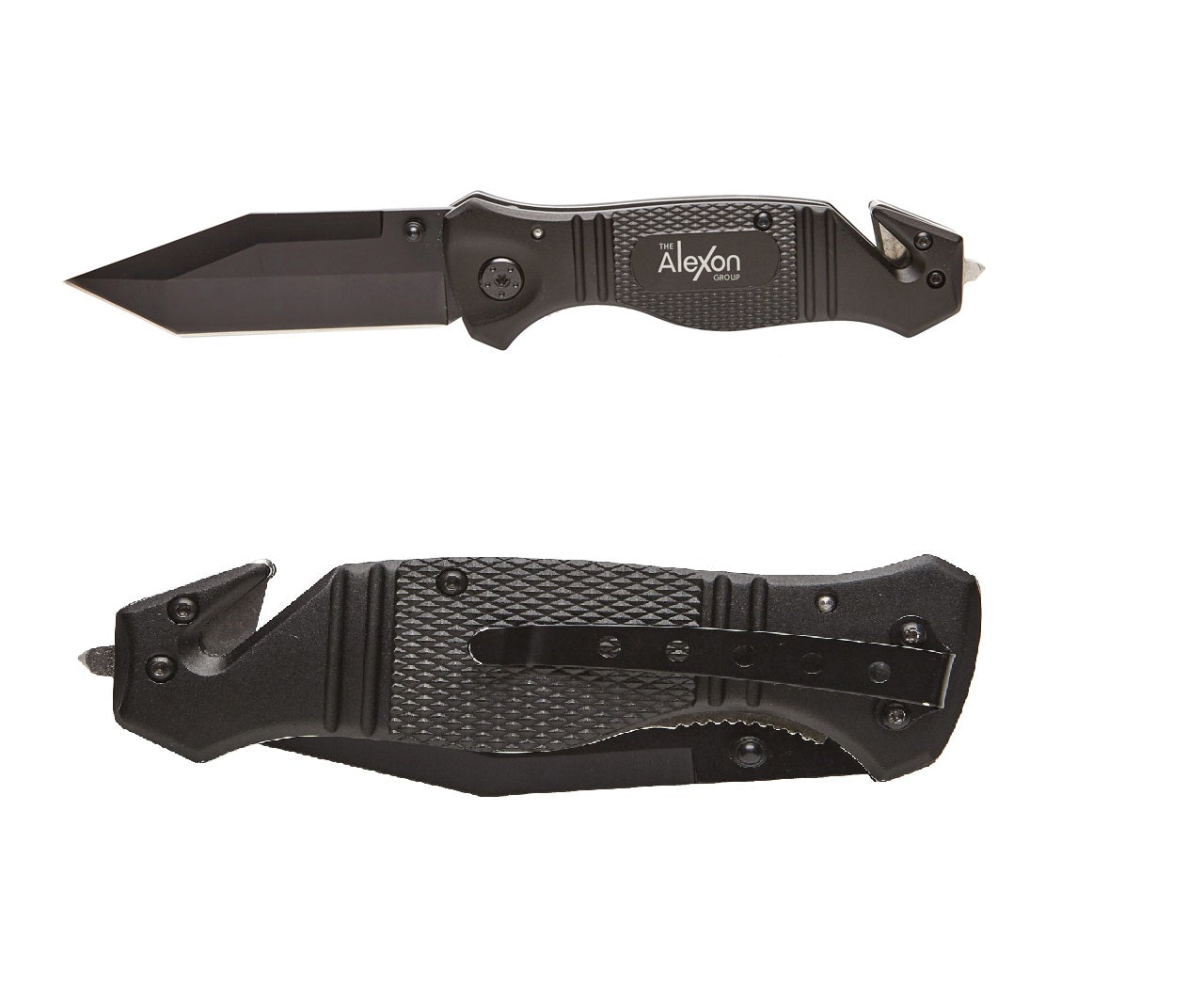 Komoran Black Fixed Blade Damascus Knife Block Set 036 – Atlantic Knife  Company