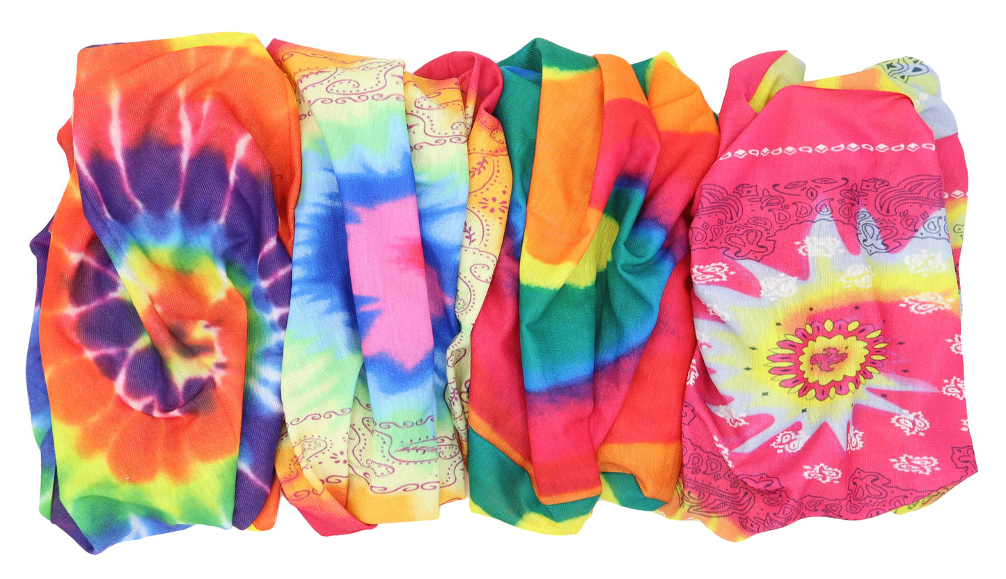 Seamless Tie Dye Bandana