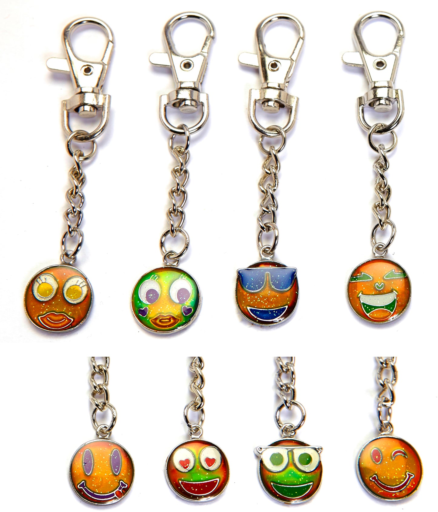 Emoji Mood Charm Keychain