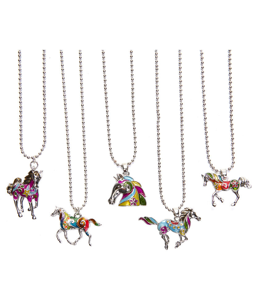 Colorful Horse Necklace