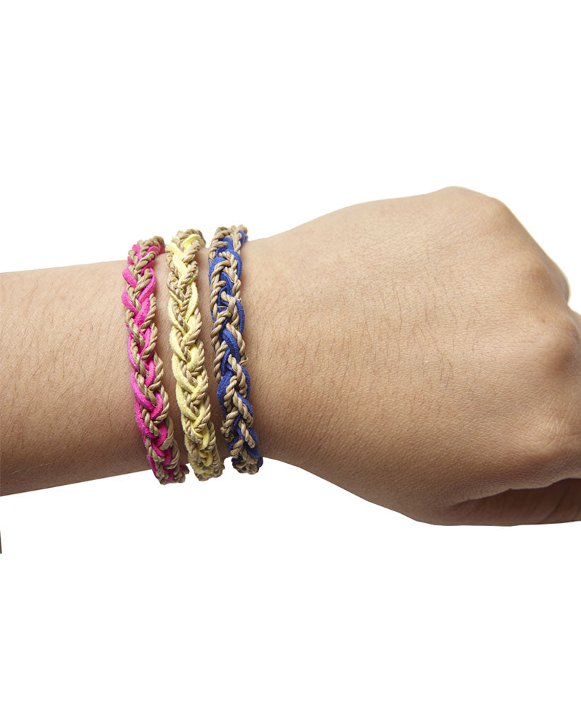 Hand Woven Suede Bracelet