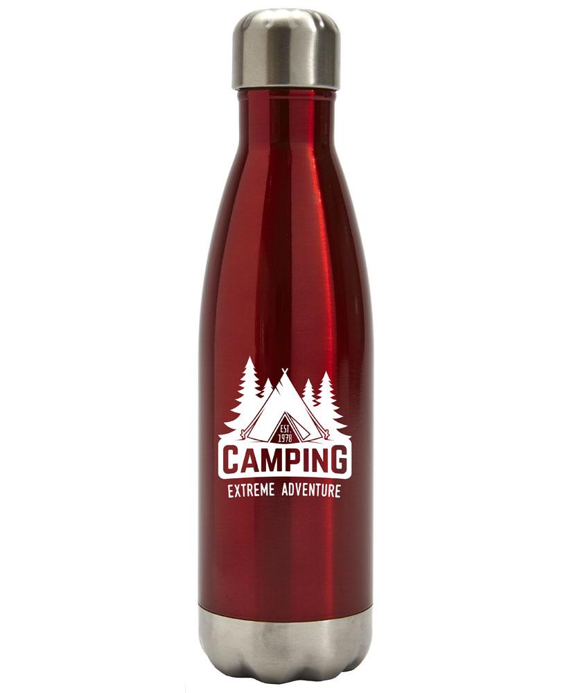 17 Oz. Stainless Steel Double Wall Water Bottle