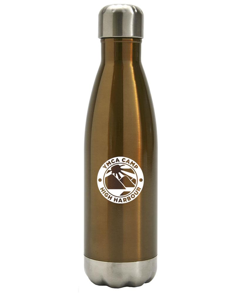 17 Oz. Stainless Steel Double Wall Water Bottle