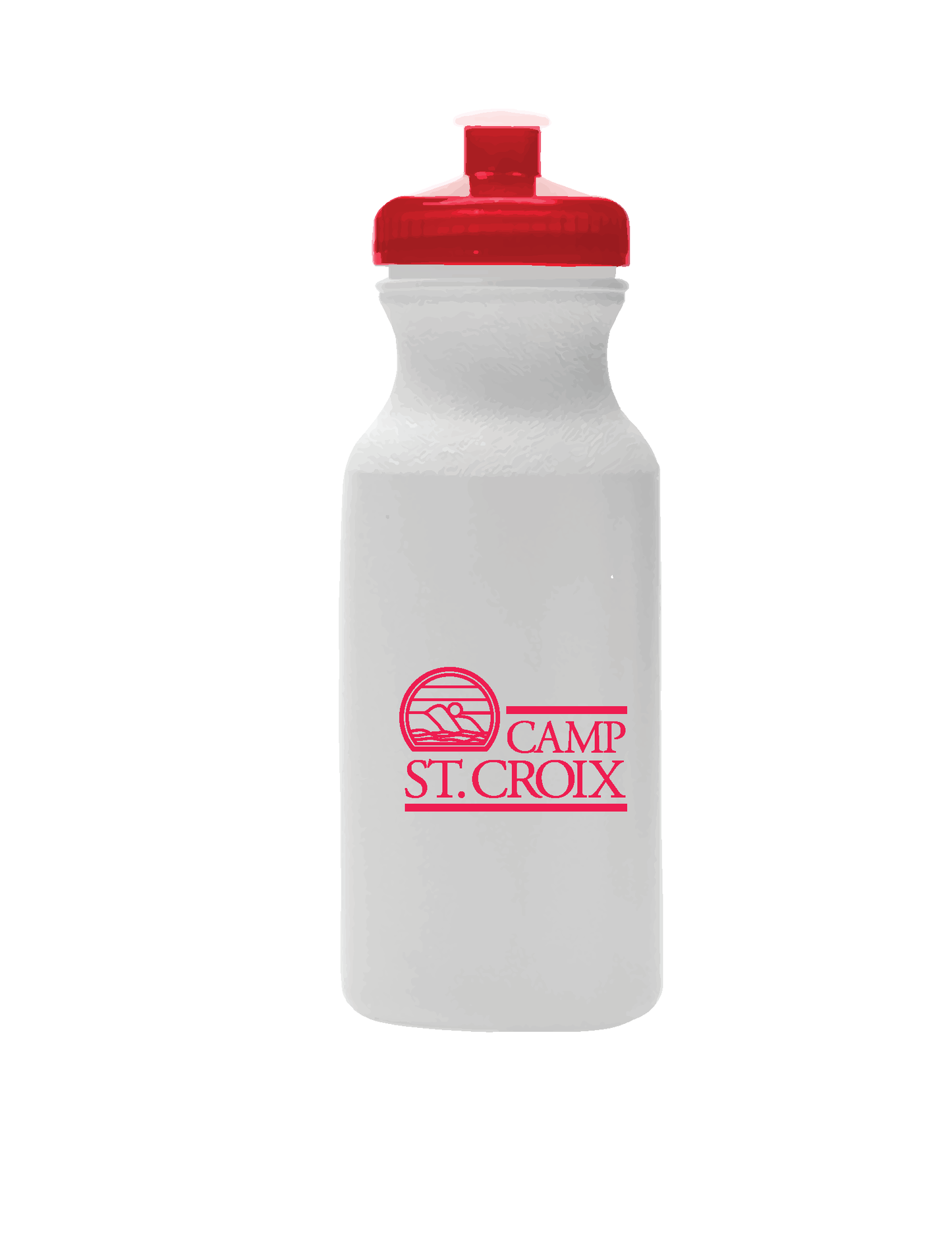 20 Oz. Hydration Water Bottle - White
