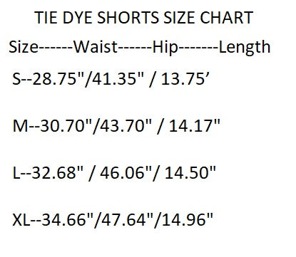 Tie Dye Short