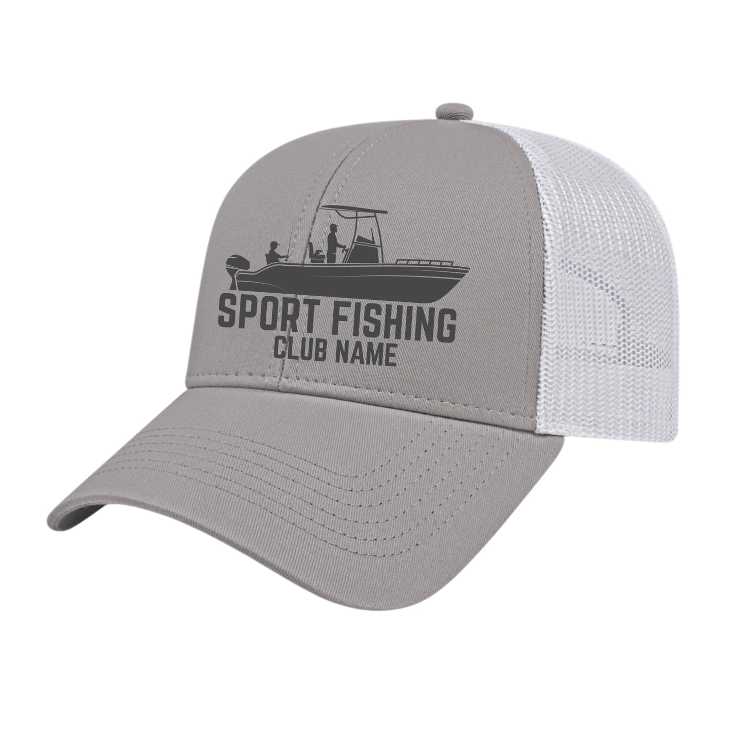 Two Tone Mesh Trucker Hat