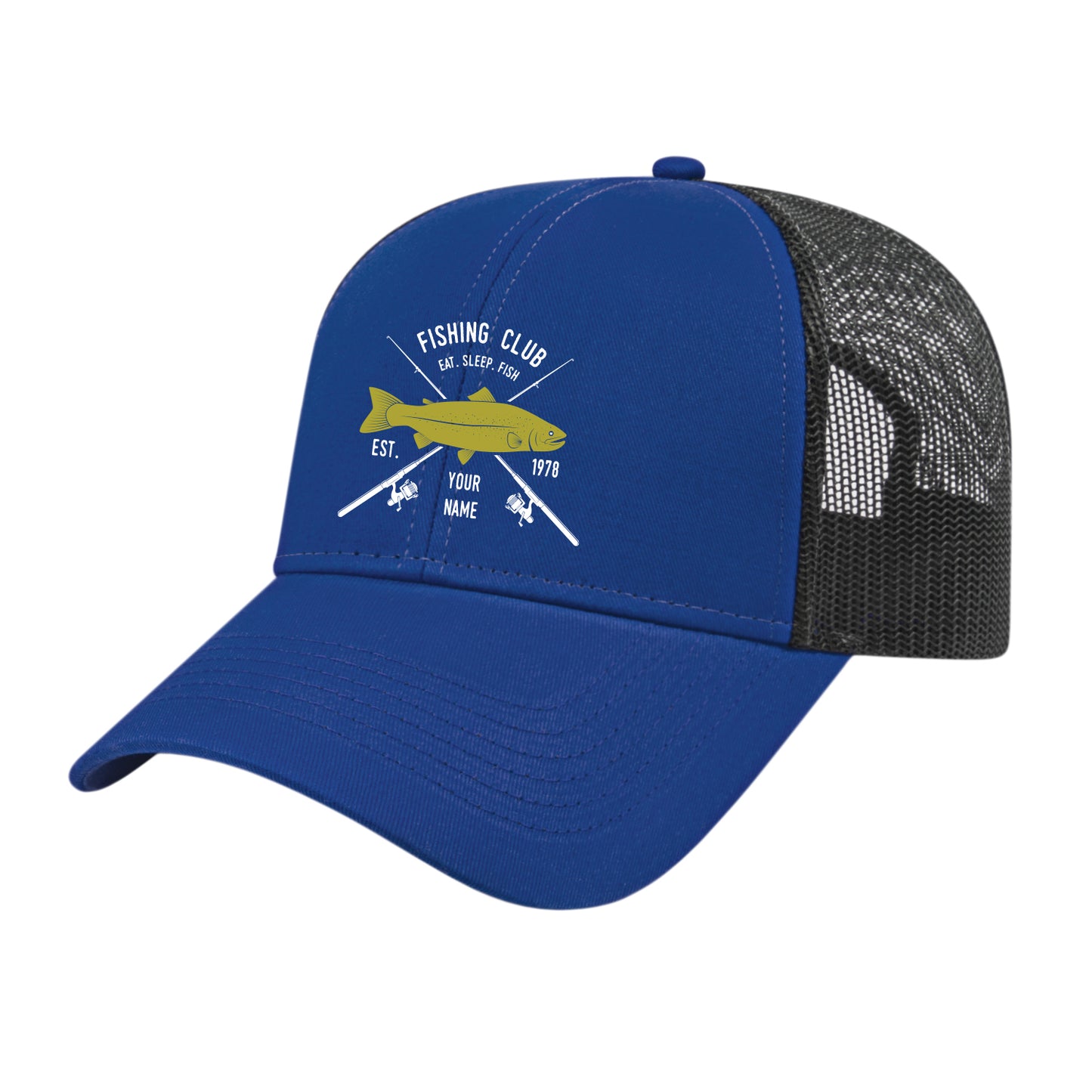 Two Tone Mesh Trucker Hat