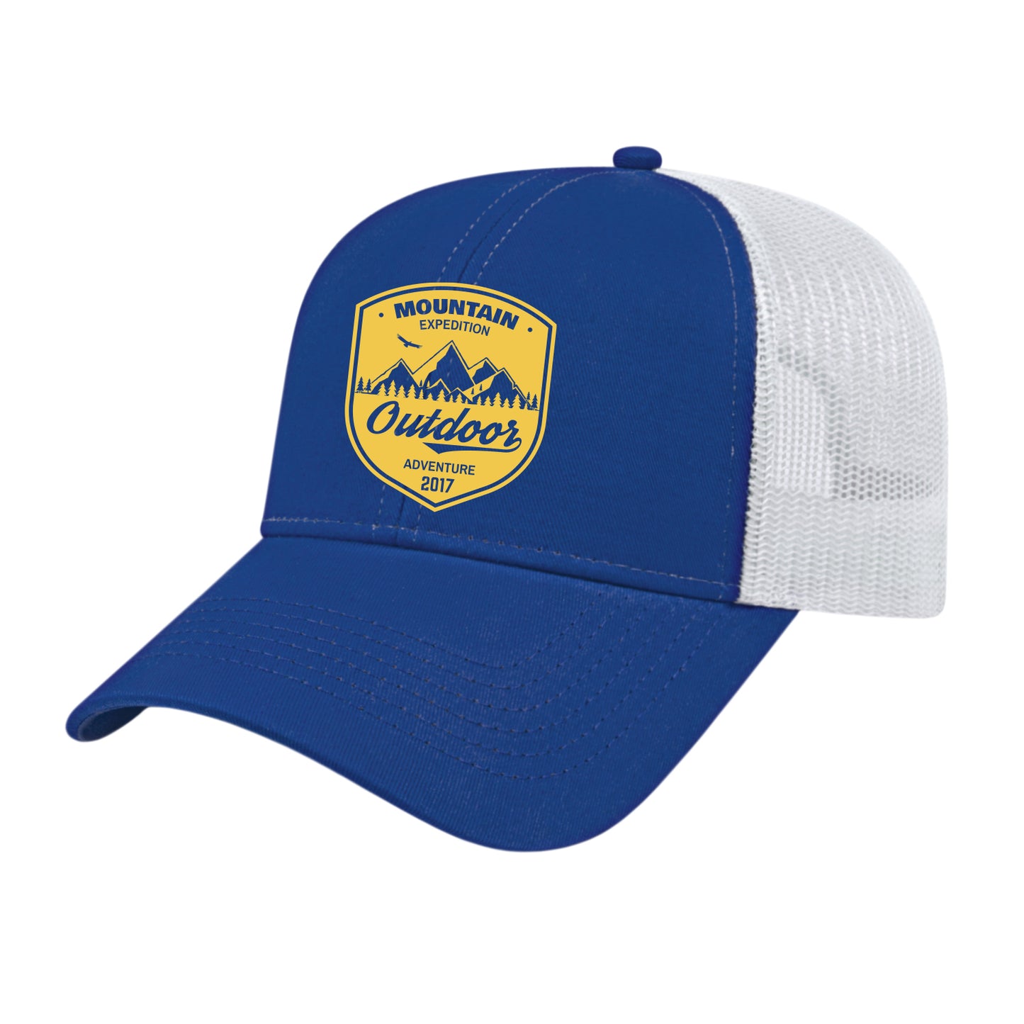 Two Tone Mesh Trucker Hat