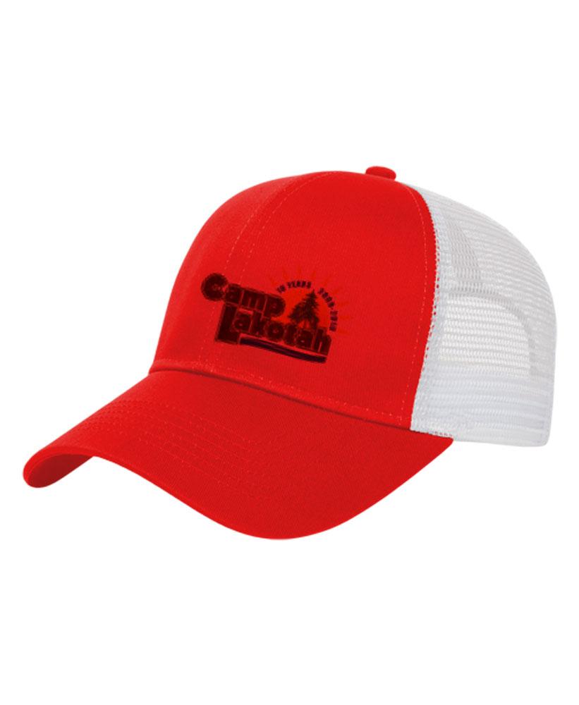 Two-Tone Mesh Trucker Hat