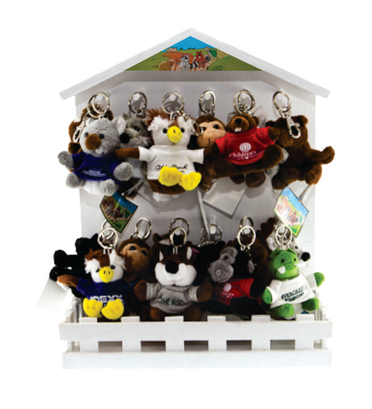 Plush Keychain House