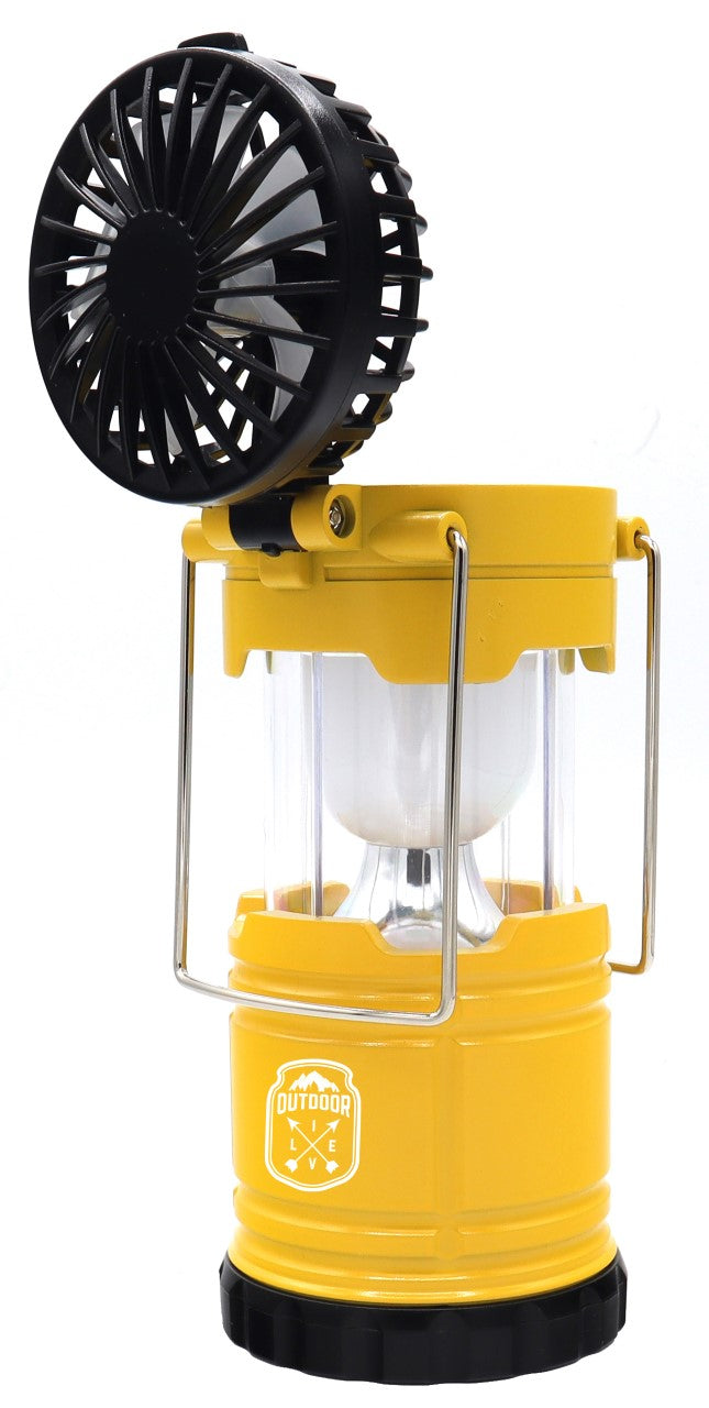 LED Pop-Up Lantern with Fan