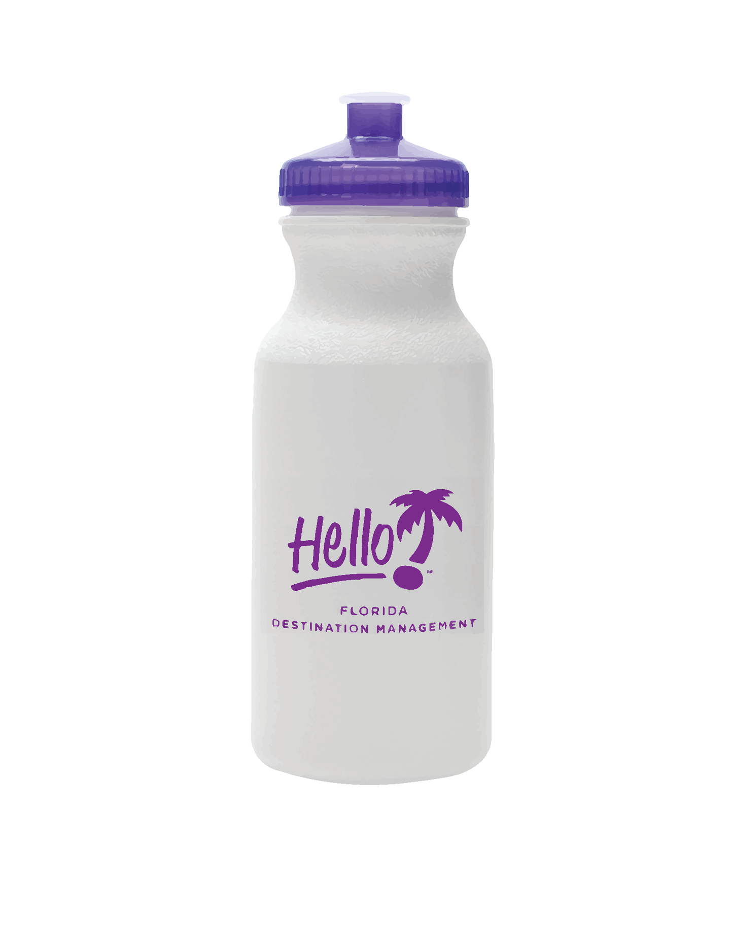 20 Oz. Hydration Water Bottle - White